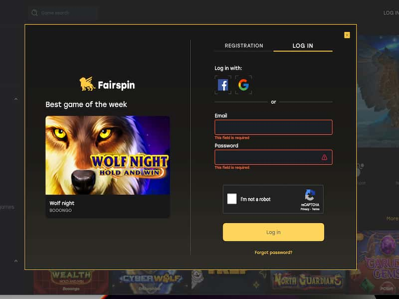 Aviator oynayan üçün blockchain Casino Fairspin qeydiyyat