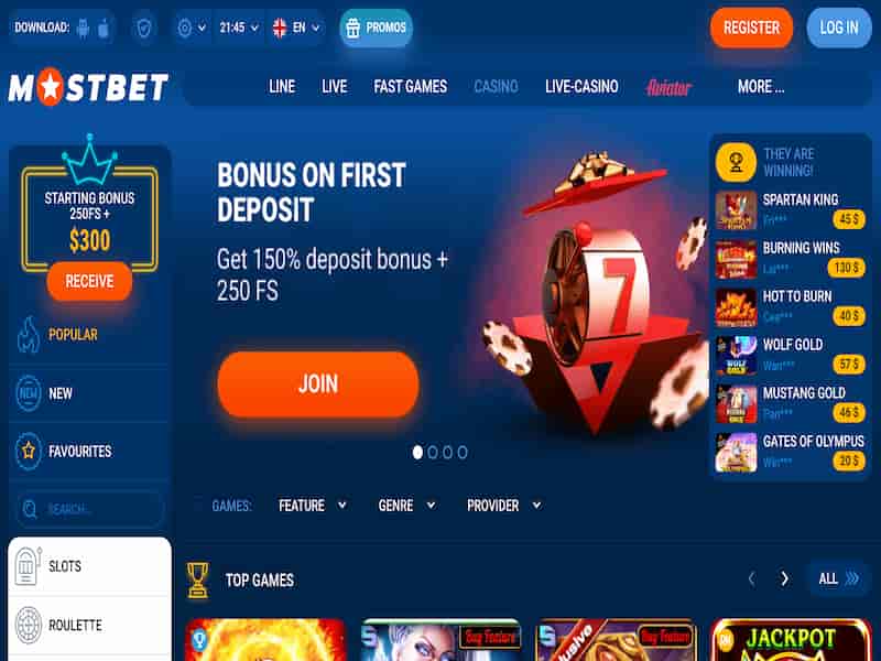 Benefits of registering with MostBet