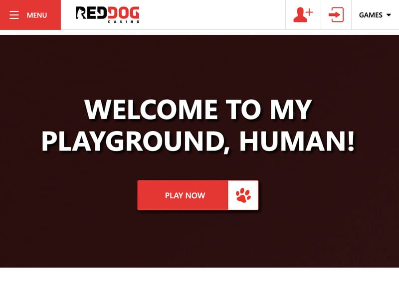 Red Dog casinonun avantajları