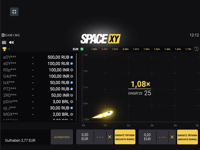 Bedeutung von Space XY