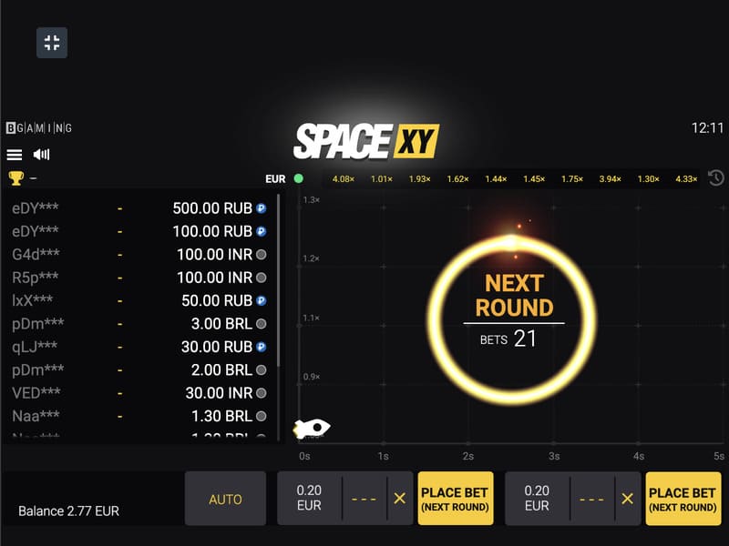 الإستراتيجيات والتكتيكات في Space XY