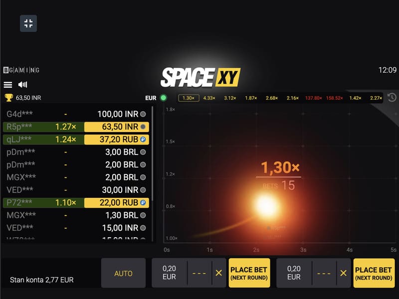 Jak grać i wygrywać w Space XY